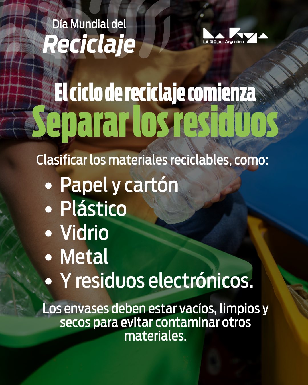Hoy 17 de mayo en el Día Mundial del Reciclaje