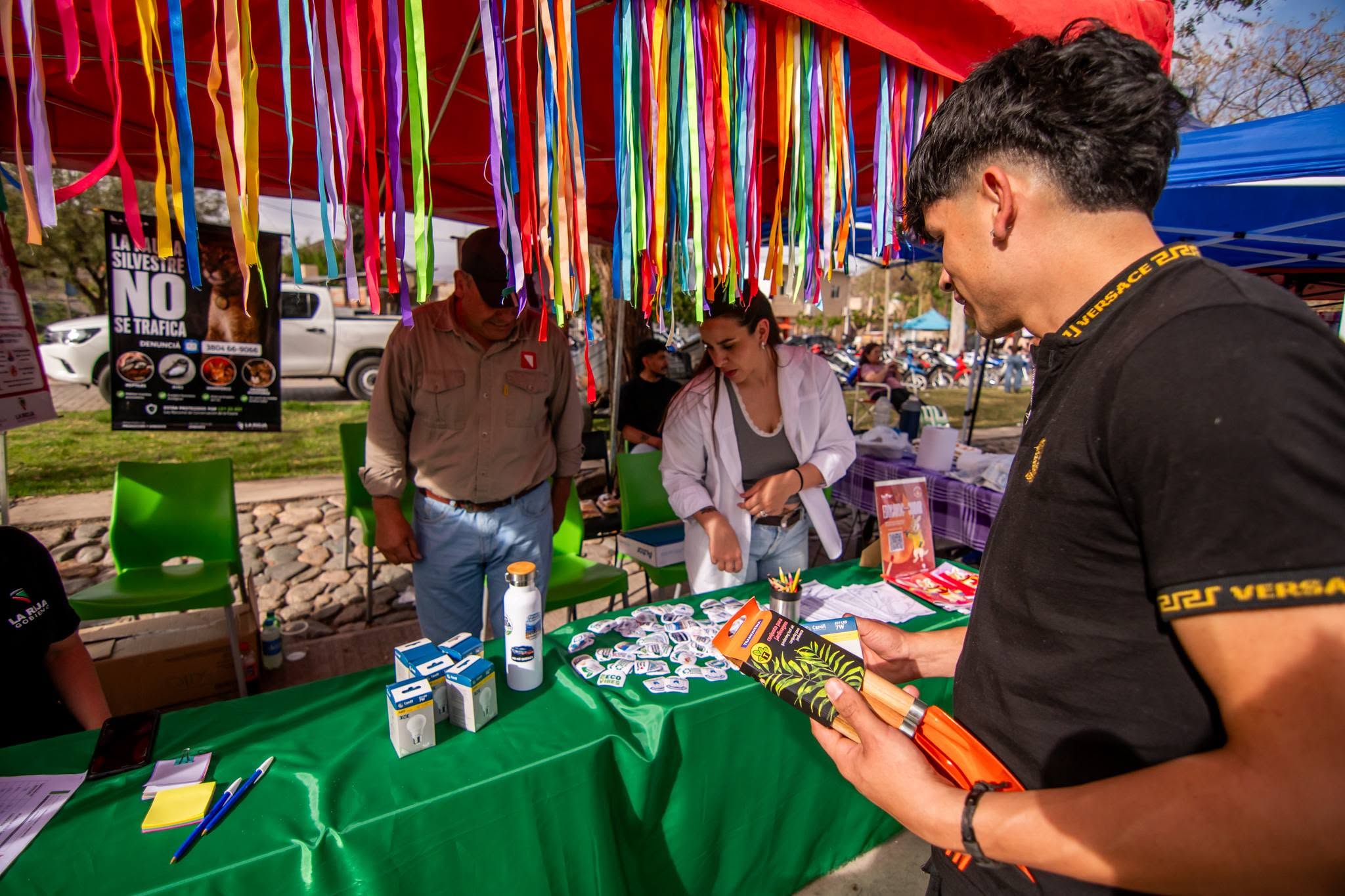 Aprender, jugar y cuidar nuestro ambiente también es parte de la fiesta.