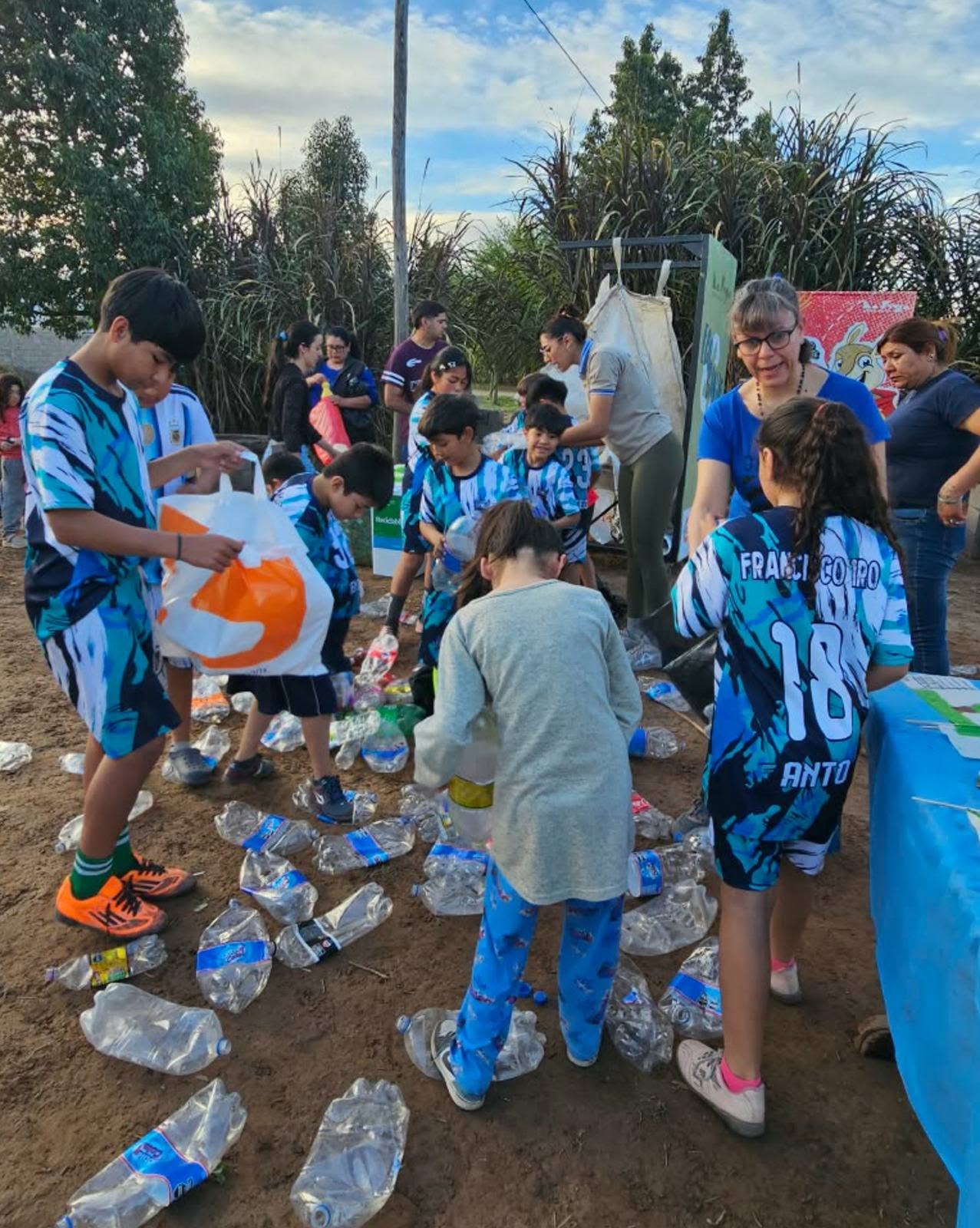 Ecocanje en el barrio Francisco I