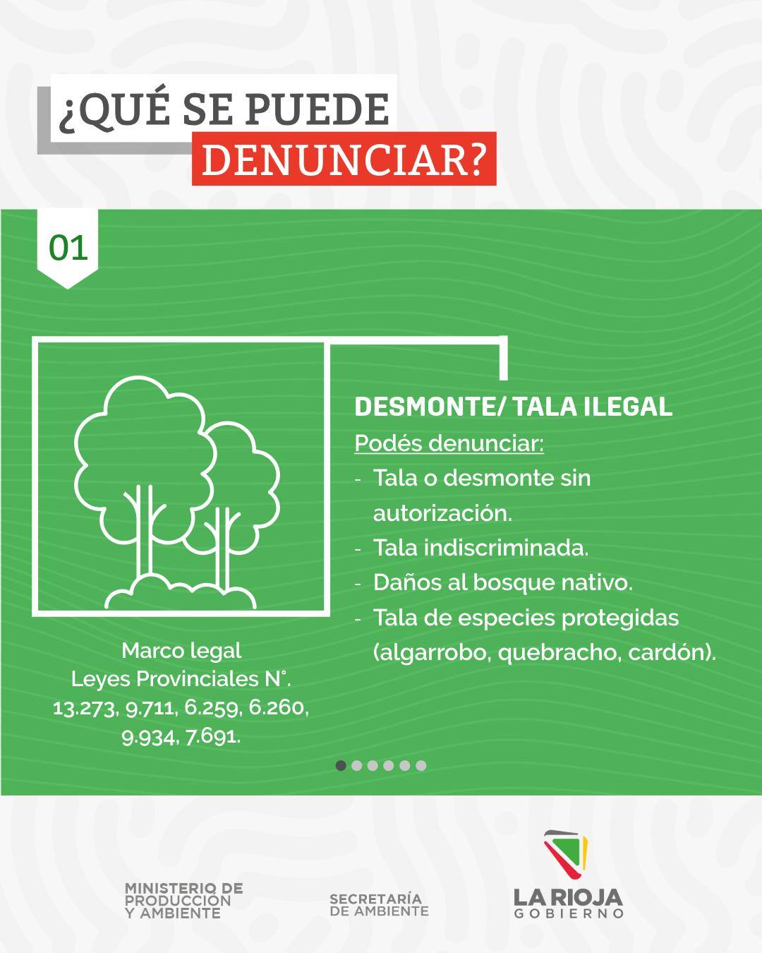 Te mostramos las denuncias que tomamos en nuestra Secretaría