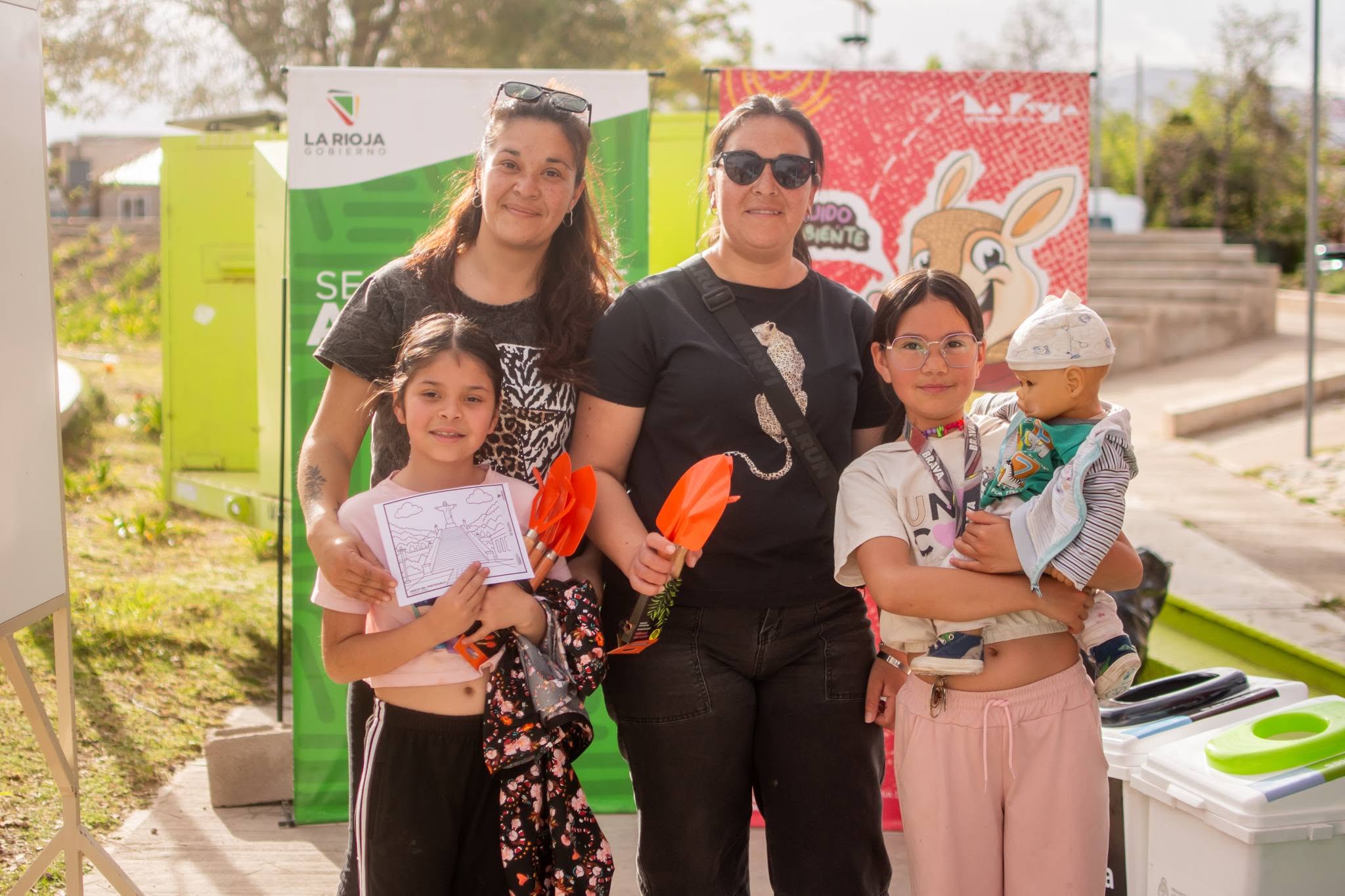 Aprender, jugar y cuidar nuestro ambiente también es parte de la fiesta.